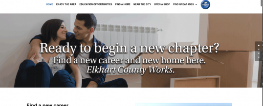 ElkhartCountyWorks.com Launches