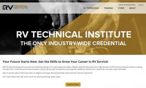 RV Tech Institute Launches Website, Online Classes