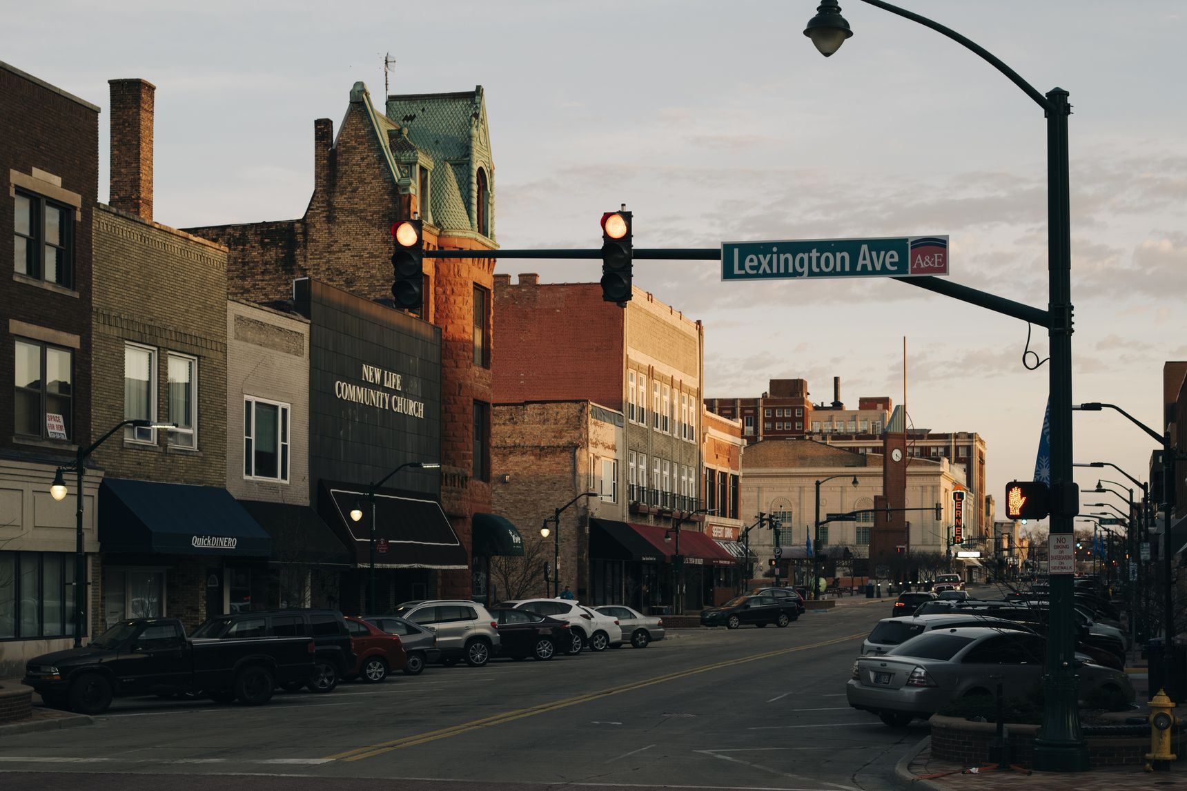 Photo of Main Street in Downtown Elkhart Indiana